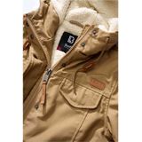 Brandit - Marsh Lake Parka - Dames - Camel - Gewatteerde Binnenvoering