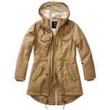 Brandit - Marsh Lake Parka - Dames - Camel - Gewatteerde Binnenvoering