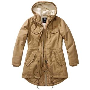 Brandit - Marsh Lake Parka - Dames - Camel - Gewatteerde Binnenvoering