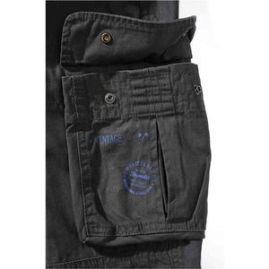 Brandit - Pure slim fit Cargobroek - Grijs