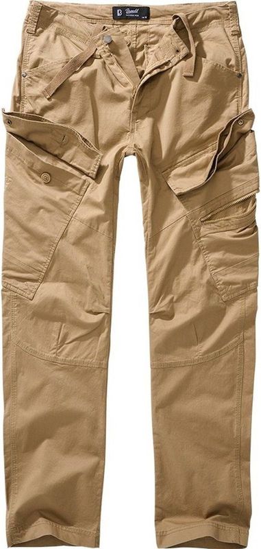 Brandit - Adven Slim Fit Cargobroek - Beige