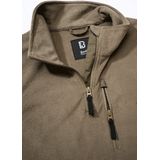 Brandit - Troyer - Fleece - Olijf - Halve Rits