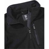 Brandit - Fleece Troyer - Vest - Zwart - Synthetisch - Regular Pasvorm