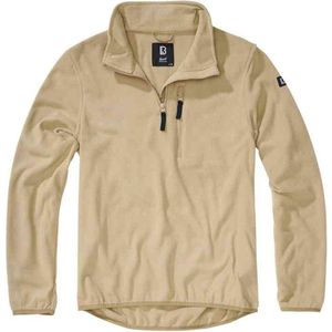 Brandit - Fleece Troyer Longsleeve shirt - Beige