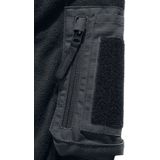 Brandit - Trui - Zwart - Borstzak, Halve Rits, Schipperskraag, Effen, Lange Mouw