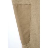 Brandit - Fleece Troyer - Camel - Ripstop-Materiaal, Hoogsluitende Kraag, Zacht Draaggevoel