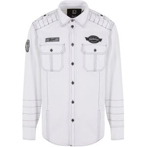 Overhemd - Luis - Effen - Lange Mouw - Normale Pasvorm