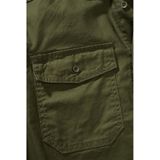 Brandit - Flanell Heren Longsleeve - Olijf - Casual