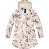 Brandit - Marsh Lake Parka - Dames Winterjas - Candy Camo - Polyester