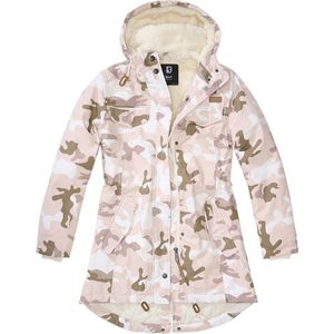 Brandit - Marsh Lake Parka - Dames Winterjas - Candy Camo - Polyester