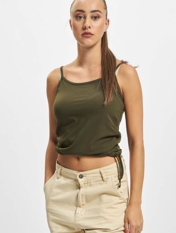 Brandit - Lilly - Mouwloze Top - Olijfgroen