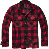 Brandit - Jeff - Overhemd - Fleece - Groen - Katoen