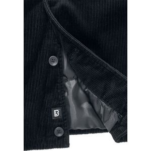 Brandit - Corduroy Jas - Tussenjas - Zwart - 100% Katoen