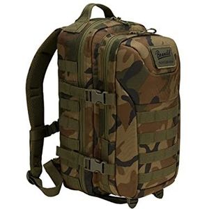 Brandit US Assault Pack Cooper Case Rugzak, woodland, Eén Maat