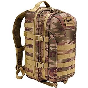 Brandit Uniseks US Cooper Case Medium Backpack tas, Tactical Camo, eenheidsmaat, Tactical_camo, Eén Maat
