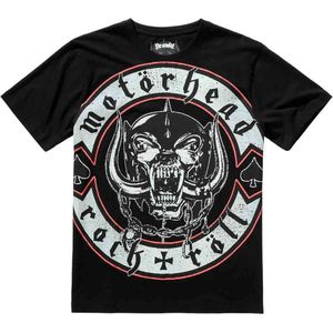 Motörhead RockRöll T-shirt zwart M 100% katoen Band merch, Bands, Camping, Festival, Muziek