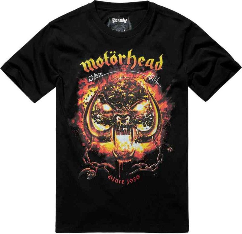 Brandit Motörhead Overkill T-shirt Met Korte Mouwen