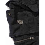 Brandit Unisex Maiden Savage Shorts Fotd Cargos, zwart, S