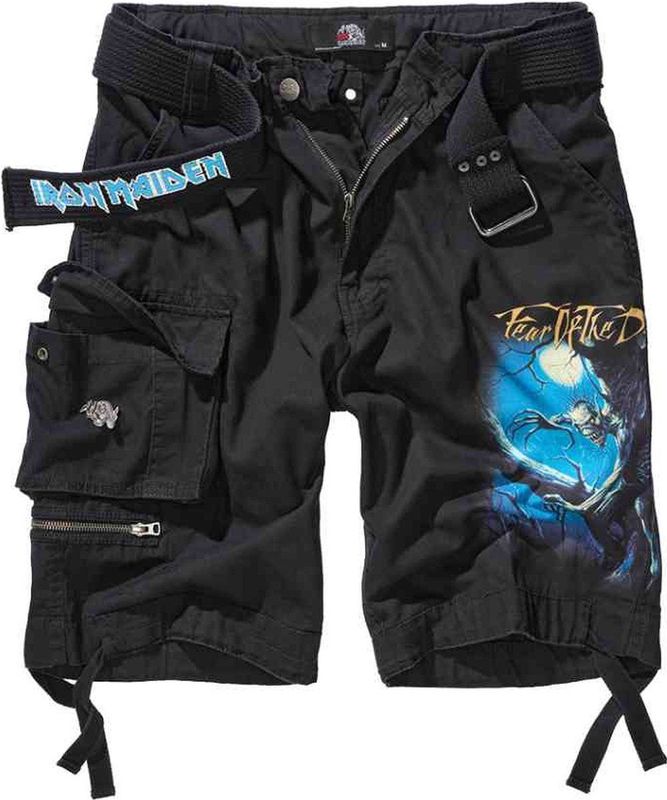 Brandit Unisex Maiden Savage Shorts Fotd Cargos, zwart, S