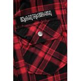 Iron Maiden - T-shirt - Zwart - Katoen - Print op Voor- en Achterkant