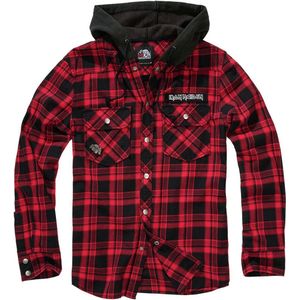 Iron Maiden - T-shirt - Zwart - Katoen - Print op Voor- en Achterkant