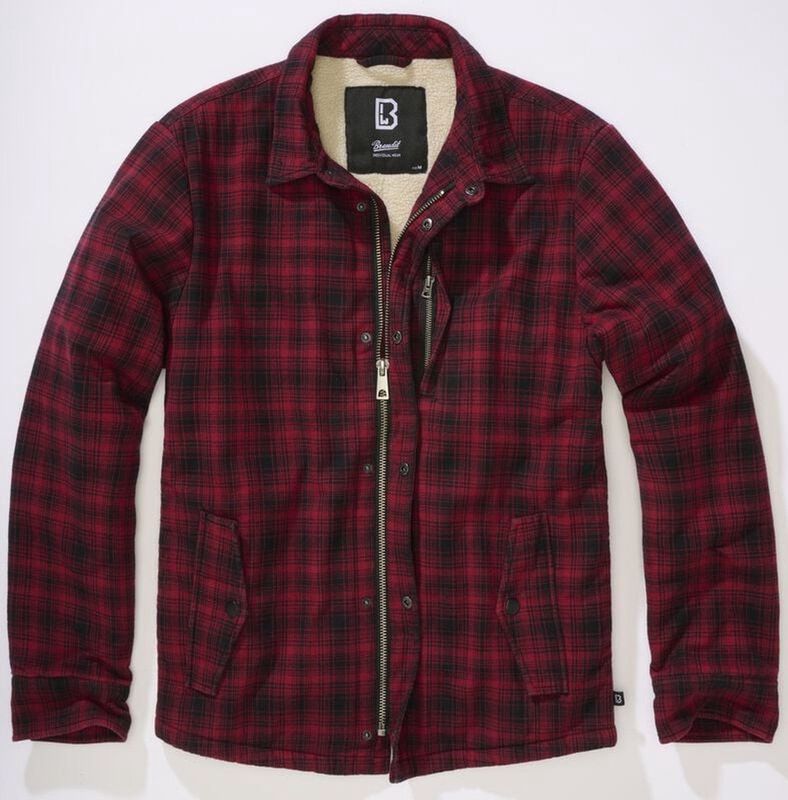 Brandit - Classic - Tussenjas - Rood/Zwart