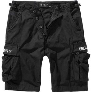 Brandit Security BDU Ripstop Shorts, kleur: zwart, maat: S, Zwart Security, S