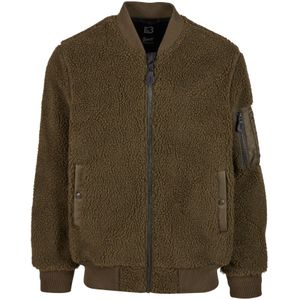 Brandit - MA1 Sherpa Fleece - Jas - Olijf - 100% Polyester