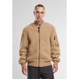 Brandit - MA1 Sherpa Fleece - Blauw - Fleece - Volledige Rits