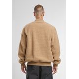 Brandit - MA1 Sherpa Fleece - Blauw - Fleece - Volledige Rits