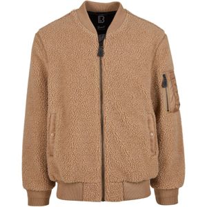 Brandit - MA1 Sherpa Fleece - Blauw - Fleece - Volledige Rits