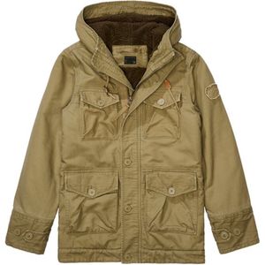 Forvert - Observer - Lange Jas - Olijf - 100% Katoen