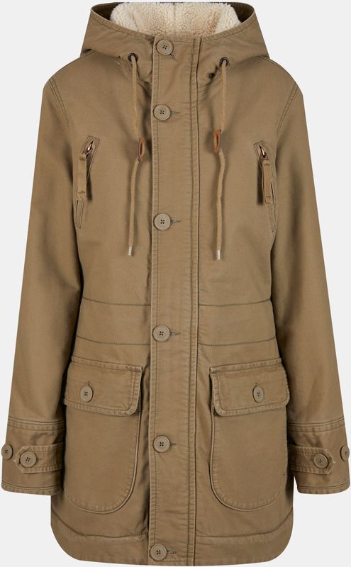 Forvert Fiss Jas - Teddy Voering - Capuchon - 4 Opgestikte Zakken - Katoen