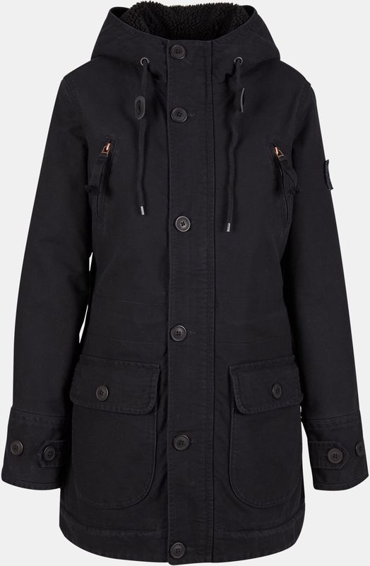 Forvert - Fiss - Jas - Groen - 100% Katoen Imitatiebont - Capuchon