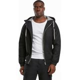 Veste - Doublure Coton - Capuche Contrastée - 2 Poches Latérales