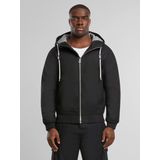 Veste - Doublure Coton - Capuche Contrastée - 2 Poches Latérales