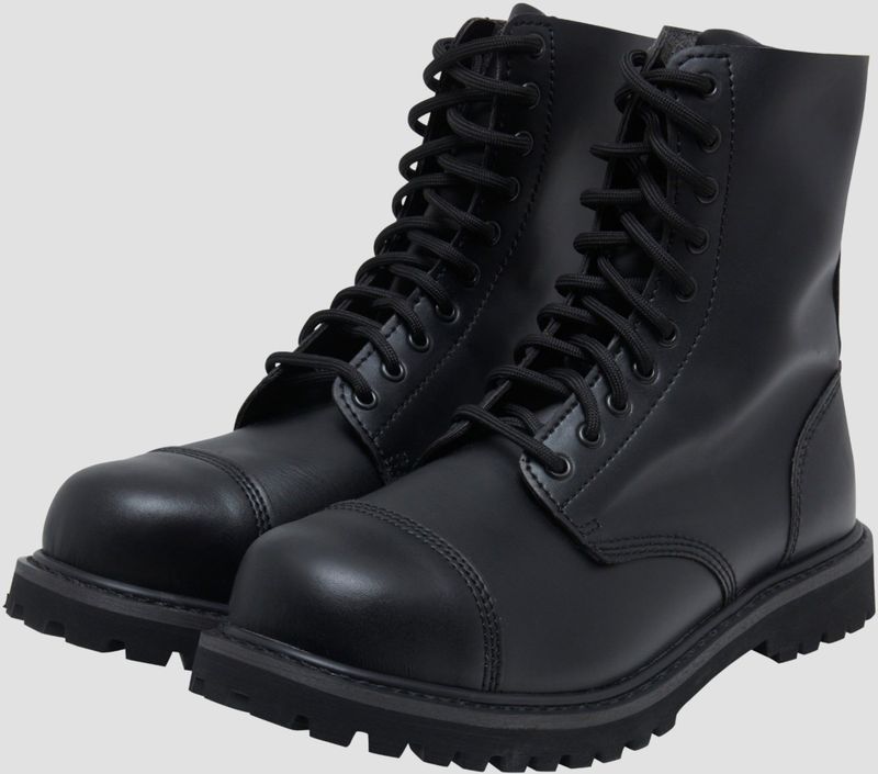 Brandit - Vegantom 10 Eyelet - Laarzen - Zwart - Polyurethaan