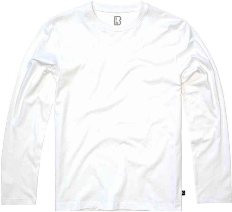 Shirt - Effen - Lange Mouw - Normale Pasvorm - Jersey