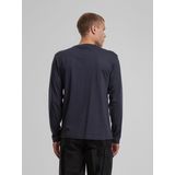 Shirt - Effen - Jersey - Lange Mouw - Normale Pasvorm