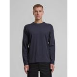 Shirt - Effen - Jersey - Lange Mouw - Normale Pasvorm