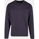 Shirt - Effen - Jersey - Lange Mouw - Normale Pasvorm