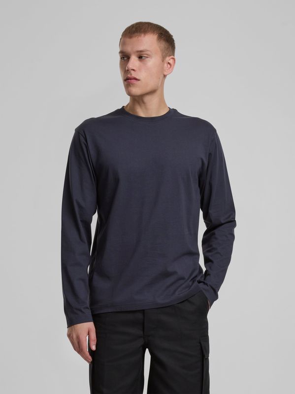 Shirt - Effen - Jersey - Lange Mouw - Normale Pasvorm