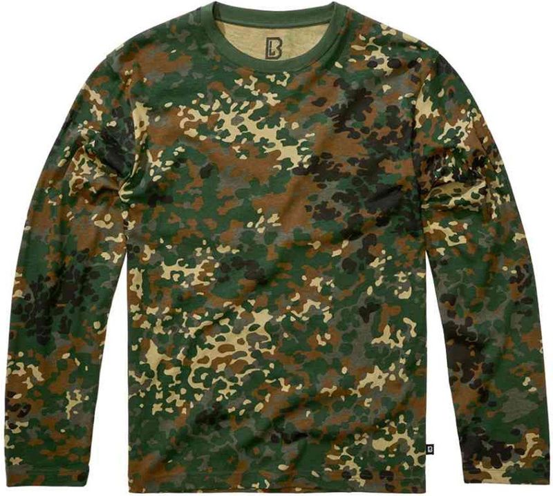 Brandit - Premium Longsleeve Shirt - Multicolours - Huidvriendelijk Katoen