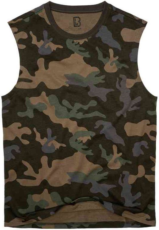 Bikini - Camouflage - Jersey - Normale Pasvorm - Mouwloos