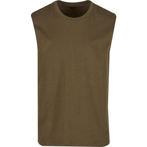 Top - Brandit - Katoen - Olijf - Regular Pasvorm