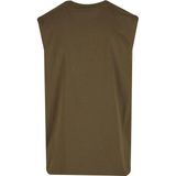 Top - Brandit - Katoen - Olijf - Regular Pasvorm
