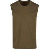 Top - Brandit - Katoen - Olijf - Regular Pasvorm