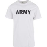 Brandit - Army Heren T-shirt - S - Wit