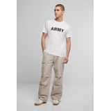 Brandit - Army Heren T-shirt - S - Wit