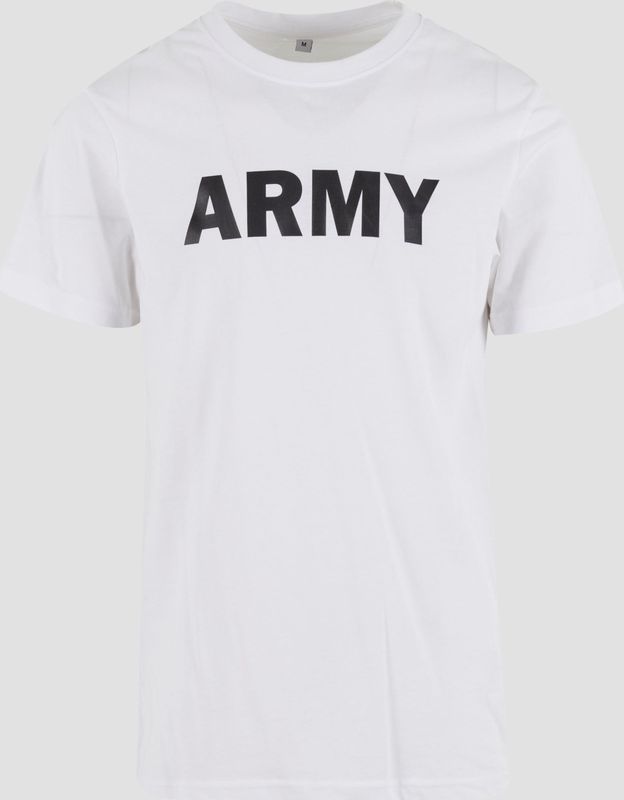 Brandit - Army Heren T-shirt - S - Wit